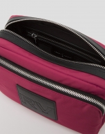 Bolso bandolera Dalhia Cross Midi nailon rosa
