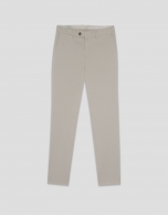 Sand dyed chino trousers