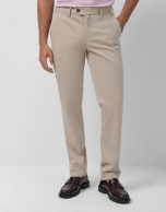Sand dyed chino trousers