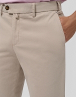 Sand dyed chino trousers