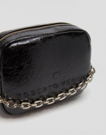 Bazin shoulder bag in black