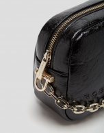 Bazin shoulder bag in black