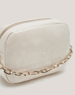 Bazin Beige shoulder bag