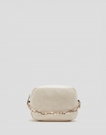 Bolso bandolera Bazin Beige