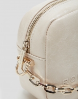 Bazin Beige shoulder bag