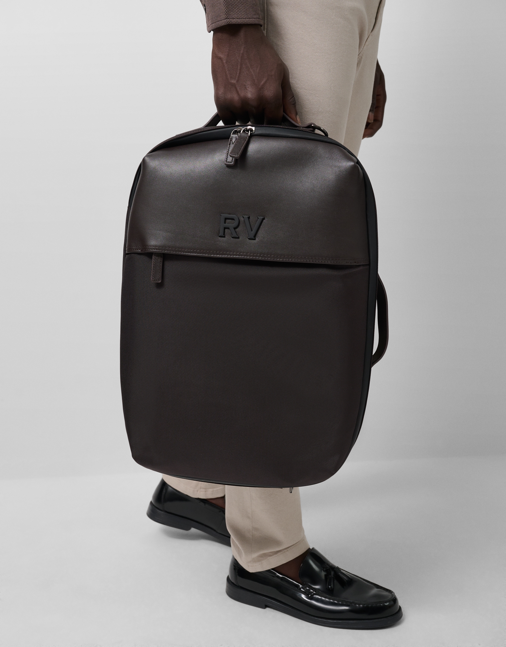 Mim brown travel bag