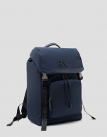 Blue nylon Work backpack