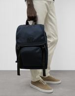 Mochila Work nailon azul