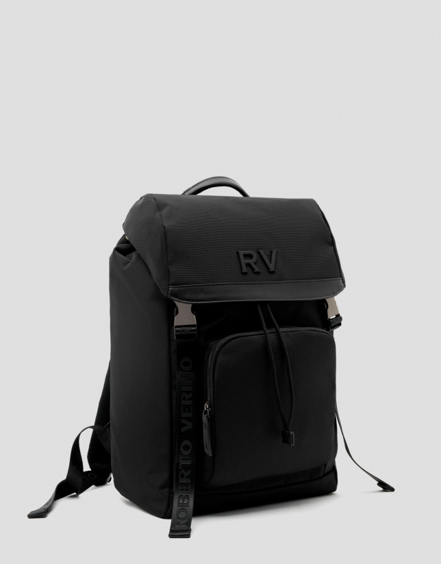 Work Backpack in black nylon