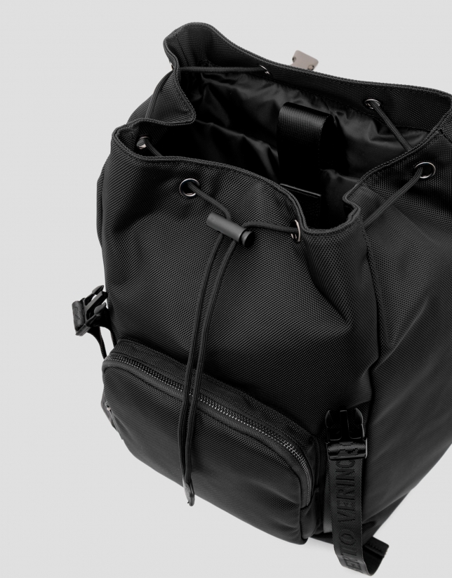 Work Backpack in black nylon