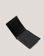 Mim black leather men's wallet