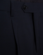 Pantalón vestir marino vuelta bajo