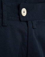 Blue cotton bermudas short