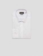 White plain dress shirt