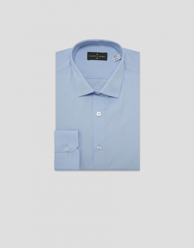 Camisa vestir celeste