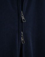 Navy zipper jacket