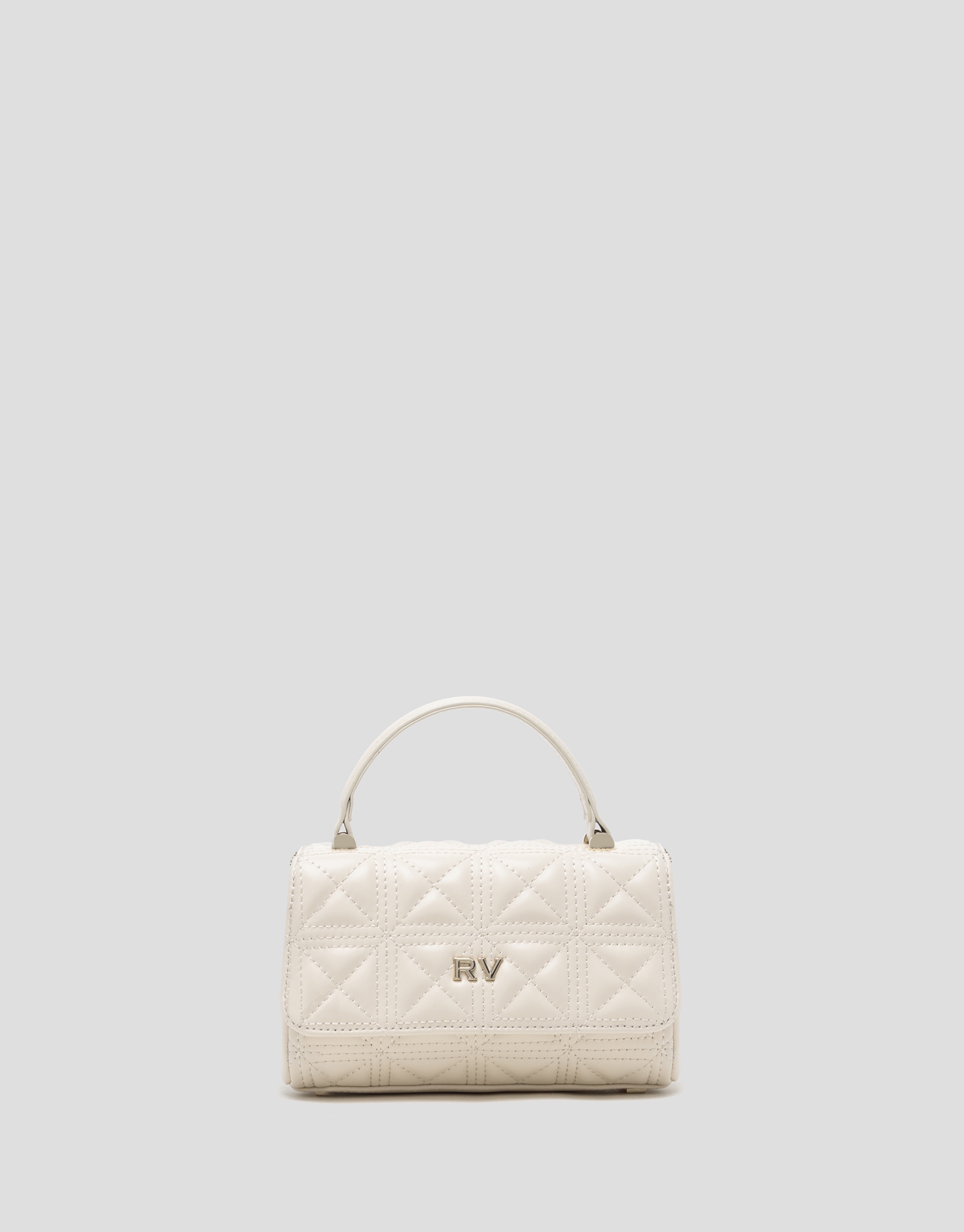 Linda Micro raw quilted leather bag