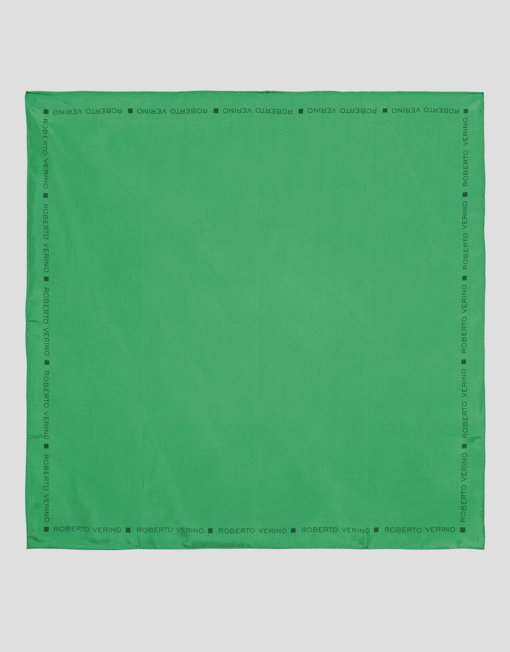 Pañuelo seda verde marco Roberto Verino