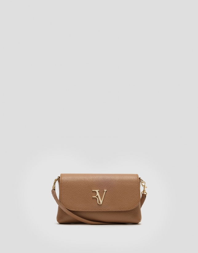 Bolso de mano Rita piel arena