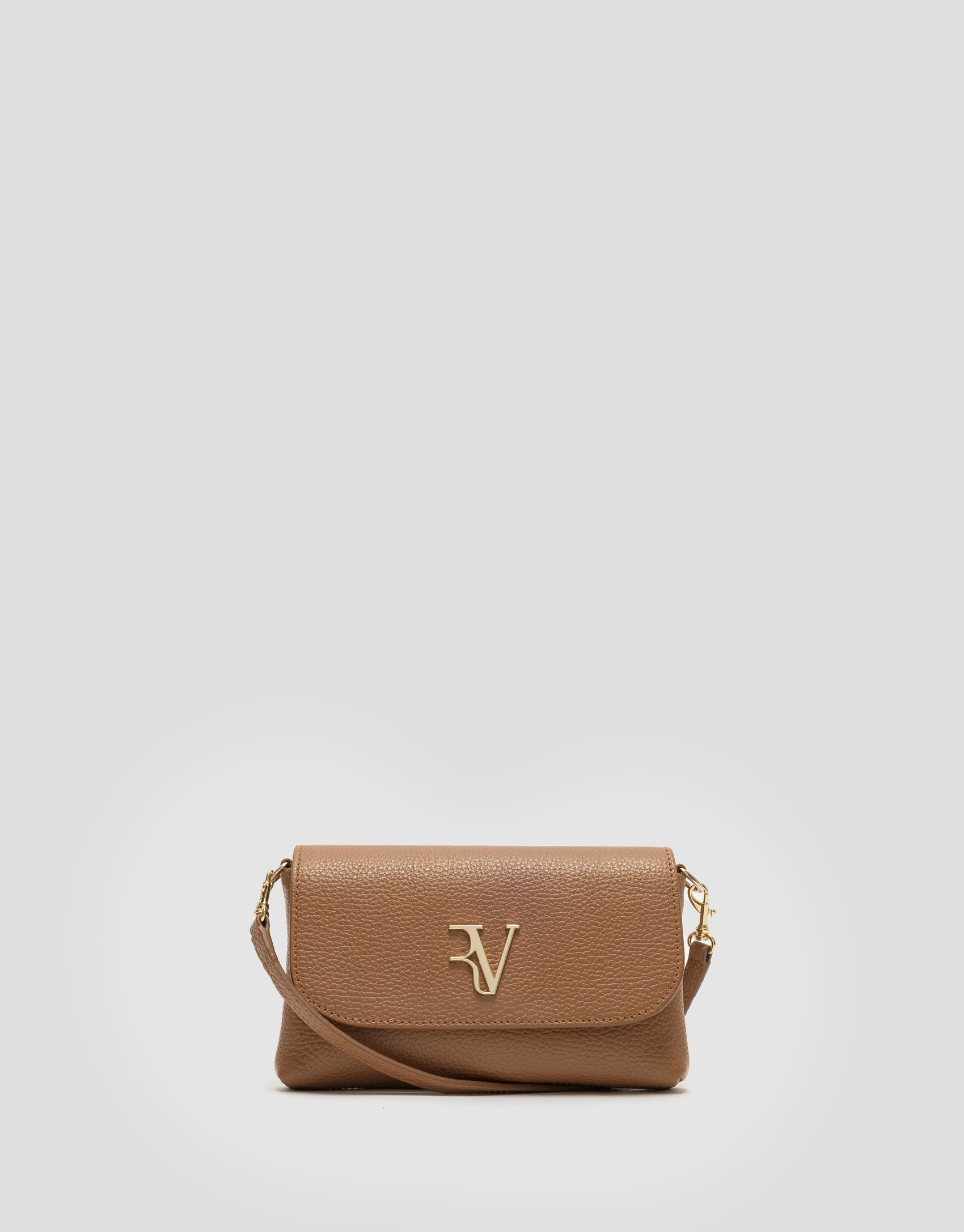 Sand-coloured leather Rita handbag