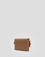Sand-coloured leather Rita handbag