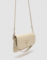Beige leather Rita handbag