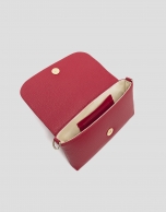 Red leather Rita handbag