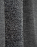 Falda midi pliegues punté gris