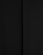 Pantalón recto talle alto negro