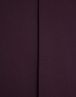 Pantal&oacute;n recto talle alto burdeos