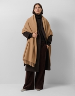 Brown thick knitted sweater