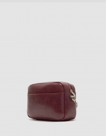Bazin Urban Midi Bordeaux Crossbody Bag