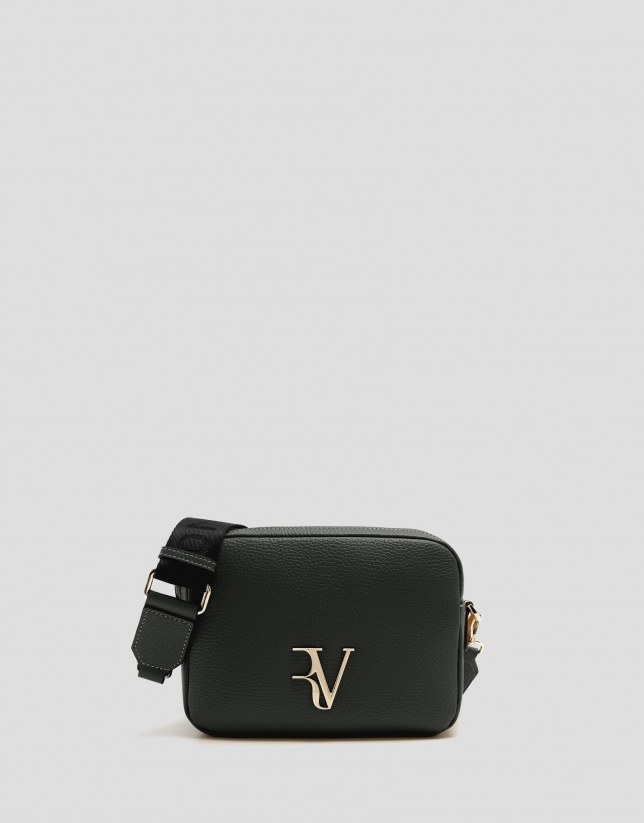 Bolso bandolera Thais piel verde