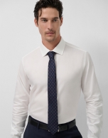 Camisa vestir estructura blanca