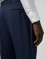 Traje half canvas regular fit azul oscuro