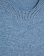 Jersey lana/cashmere azul