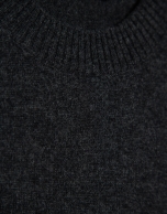 Jersey lana/cashmere gris oscuro