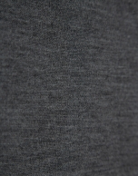 Jersey cuello cisne lana gris melange