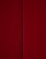 Pantalón recto crepe rojo