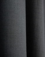 Grey wrap midi dress with short sleeves