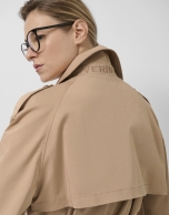 Classic camel trench coat