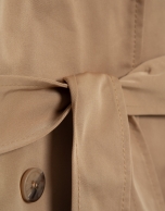 Classic camel trench coat