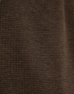 Pantalón separate pata de gallo marrón