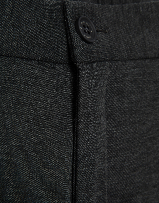 Pantal&oacute;n separate punto roma gris oscuro