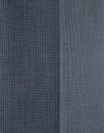 Pantalón pata de gallo azul