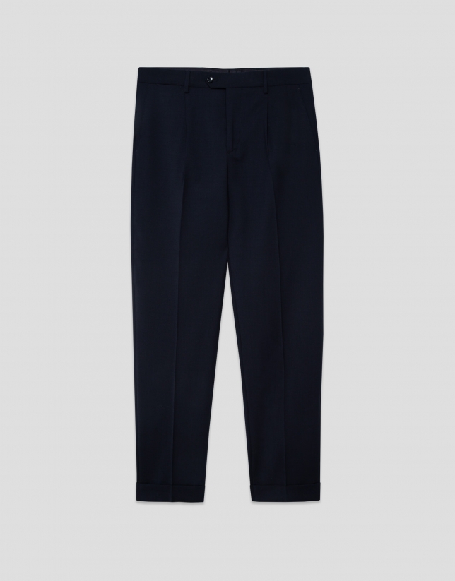 Navy dress trousers