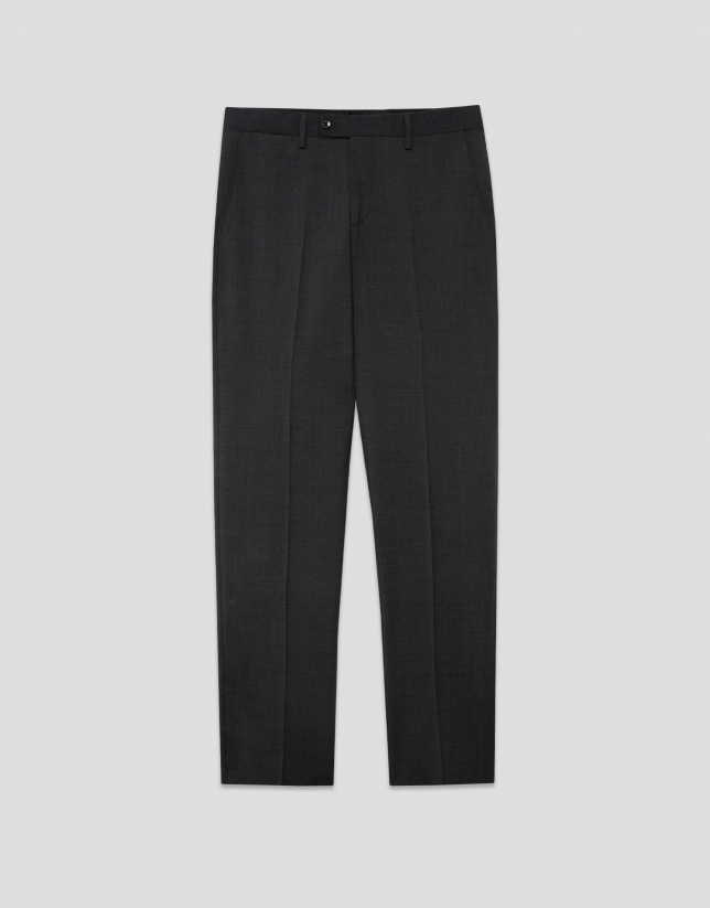 Pantalón vestir gris oscuro