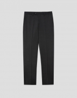 Pantalón vestir gris oscuro