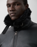 Black double-sided jacket