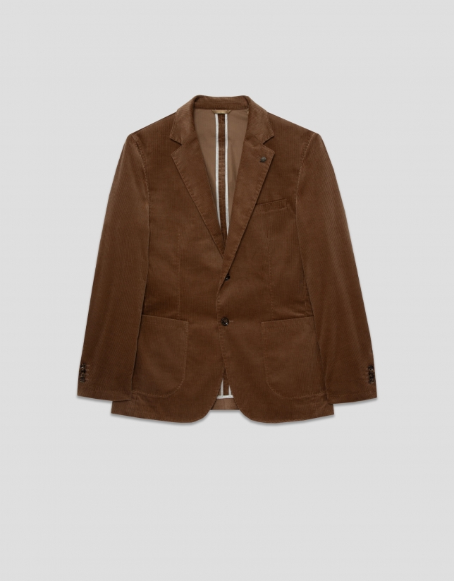 Separate camel corduroy blazer